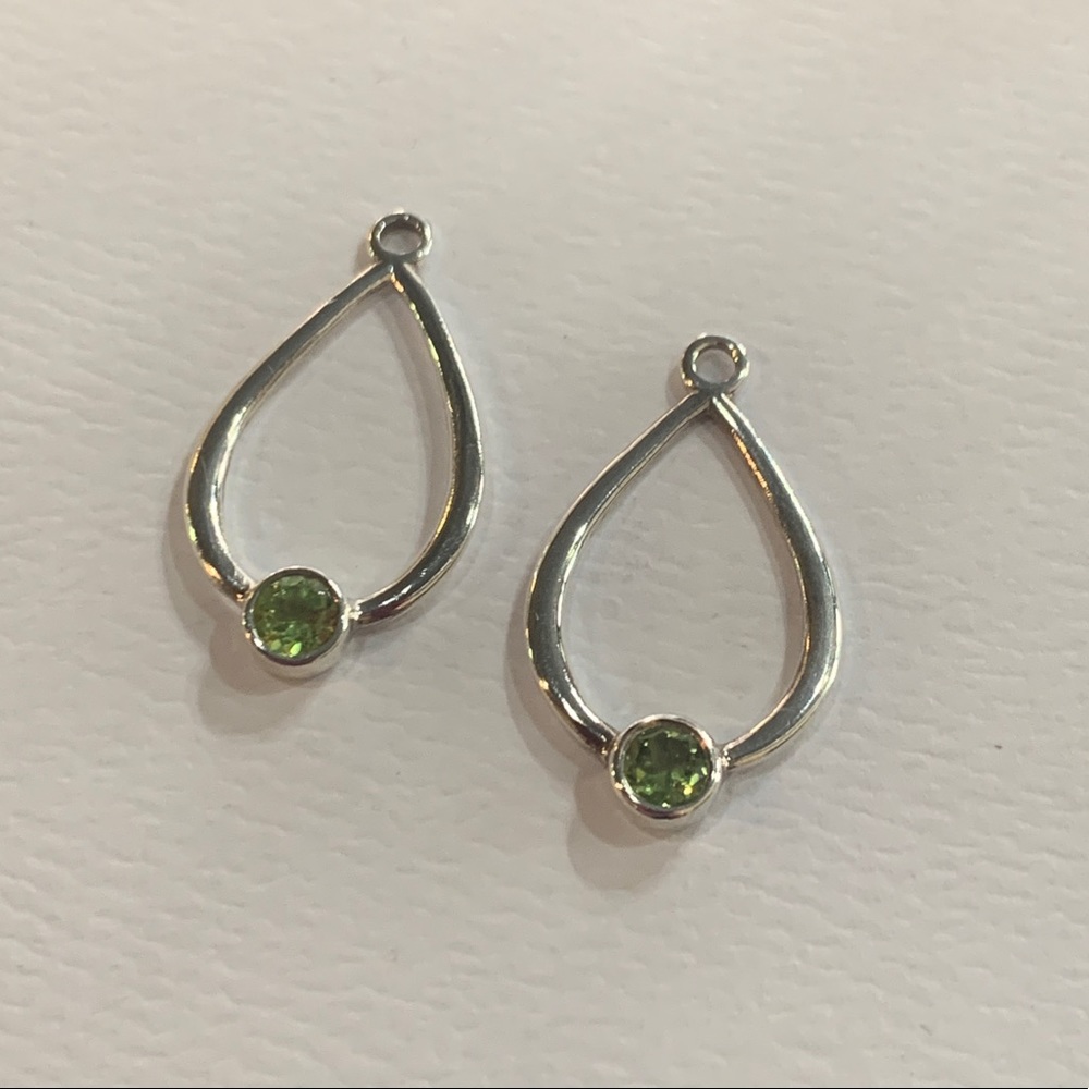 Retired Peridot Compose Earring Charms - image 1